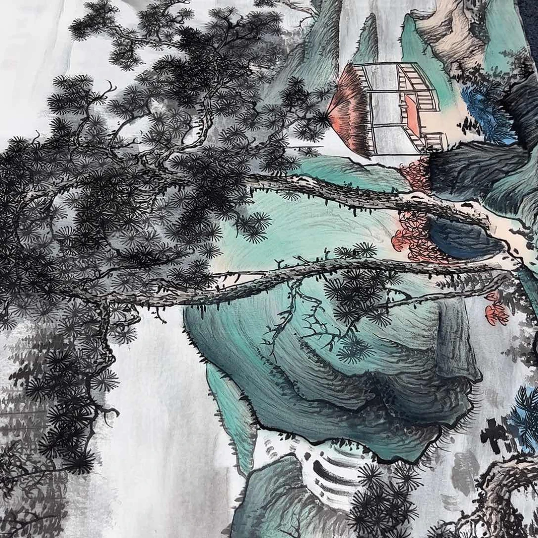 国画宣纸画画纯手绘作品