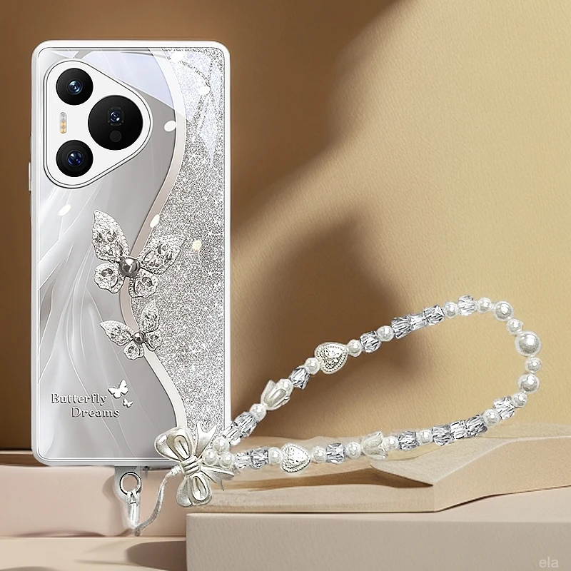 适用华为pura80ultra手机壳pura70Pro+保护套p60高级感网红款