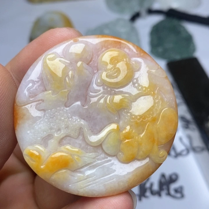 颈饰未镶嵌翡翠翡翠