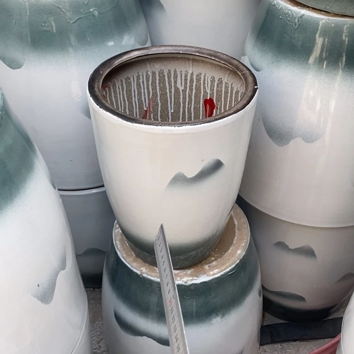 低腰白山水中号口26/36