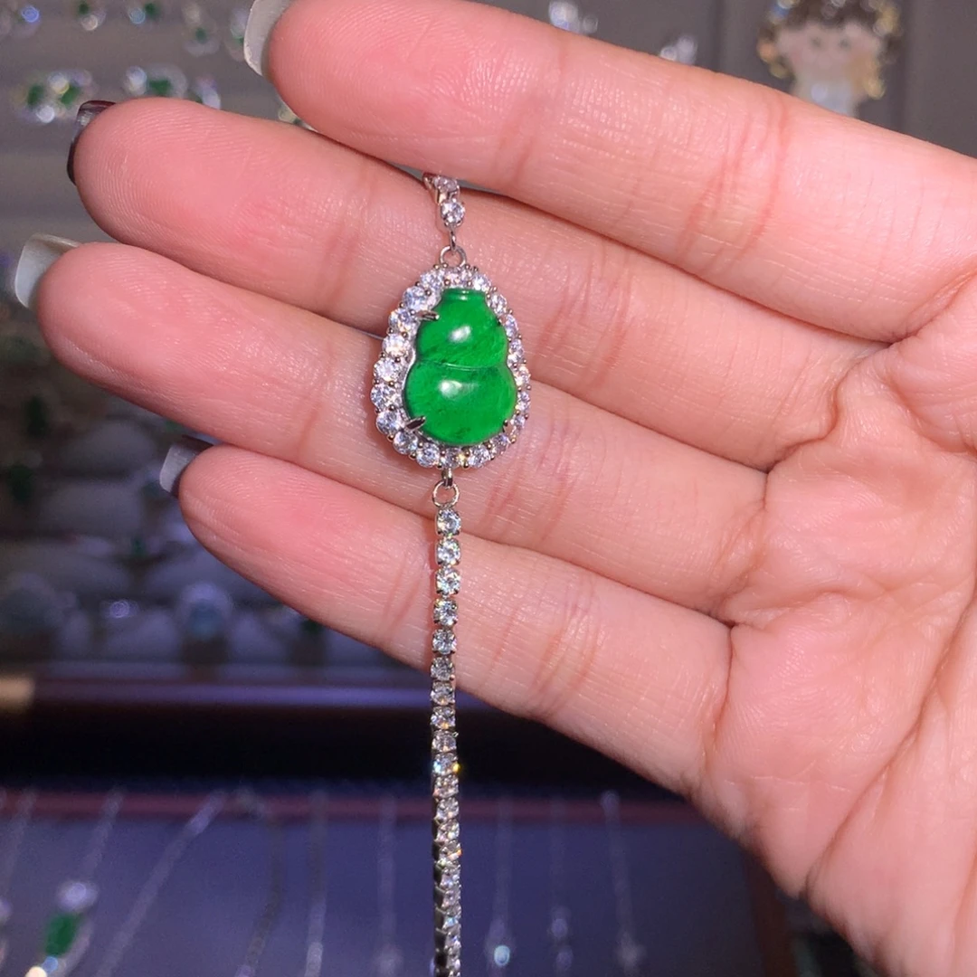 翡翠未镶嵌手链手链