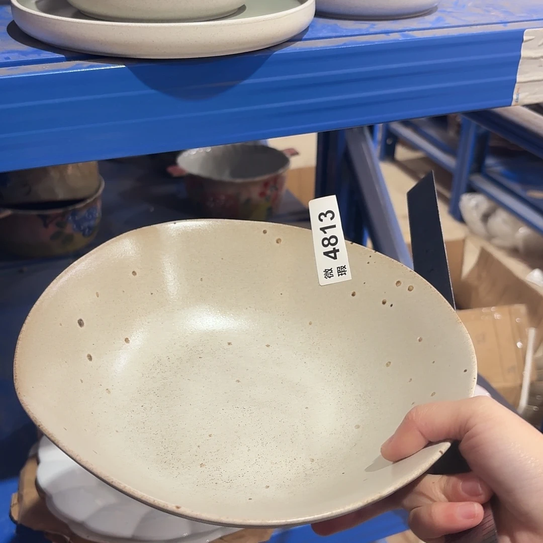 陶瓷4813 微瑕陶瓷餐具1个