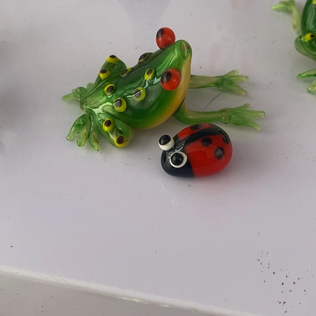 嘉***雯手工艺品琉璃青蛙