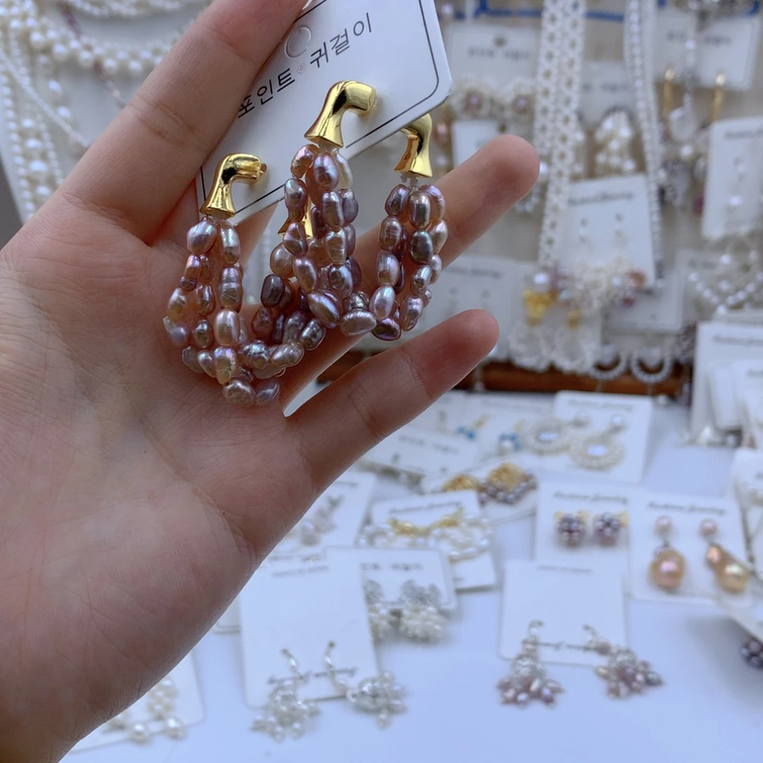 颈饰合金淡水珍珠