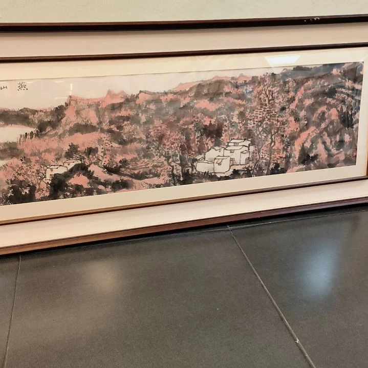 国画飞*赵老师画作精品带框发