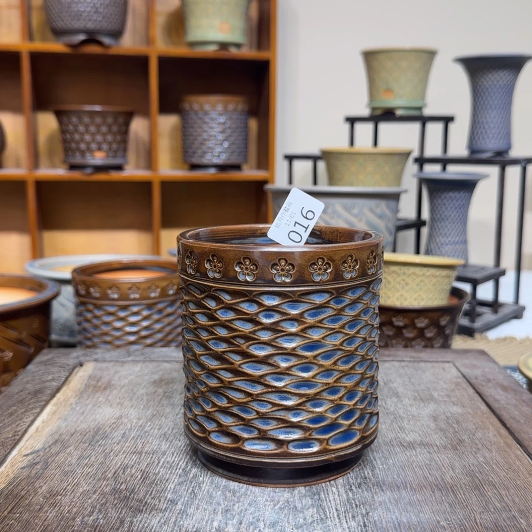 手工花盆 016 11/01 内口口径 8.5 cm