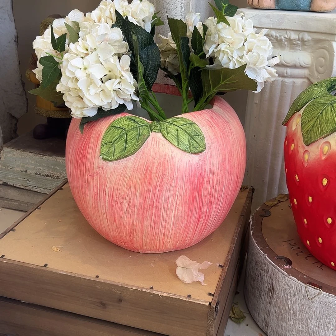 花园摆件红红火火