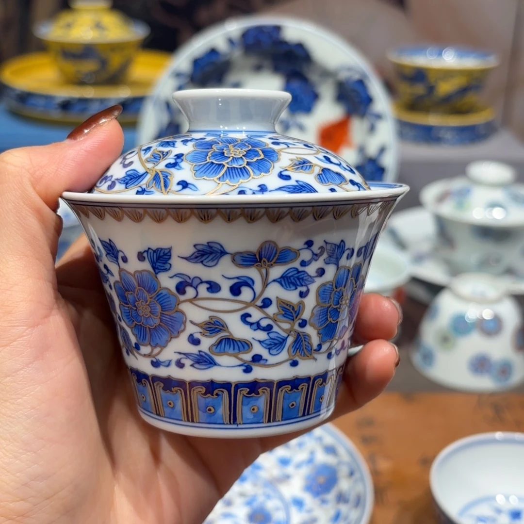 手工手绘陶瓷茶具