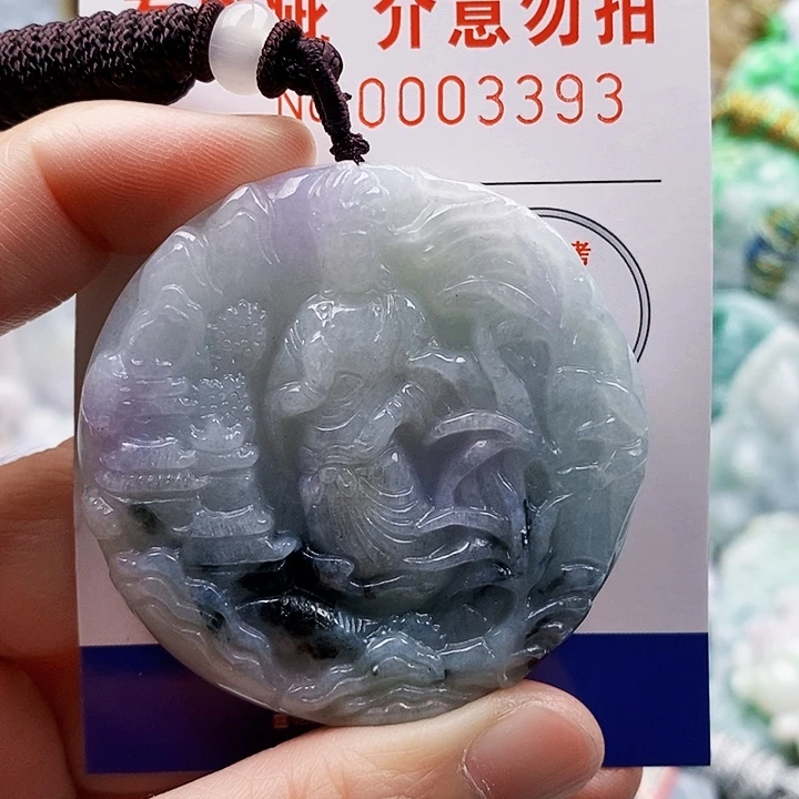 吊坠(不含链)未镶嵌翡翠