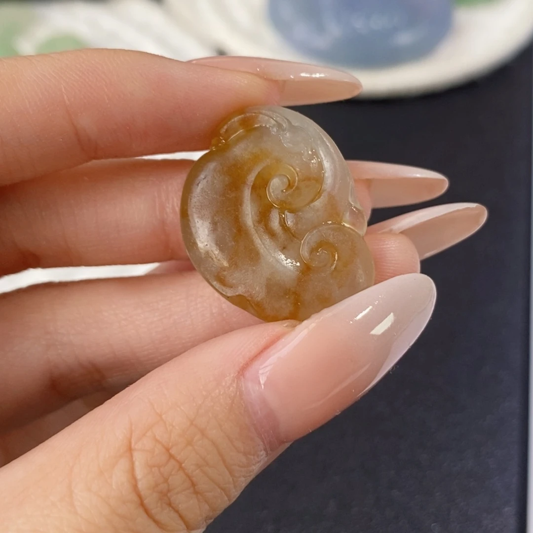 未镶嵌定制翡翠如意