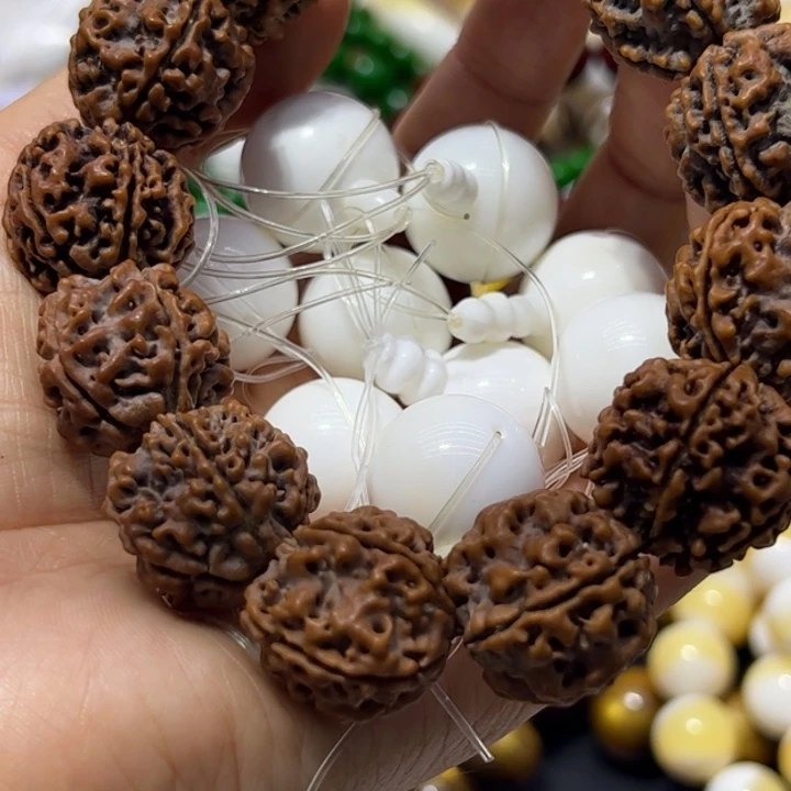 核桃手串/手链2.0白三通