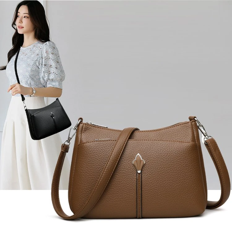 新款时尚洋气复古大容量单肩包斜垮包聚优品2575