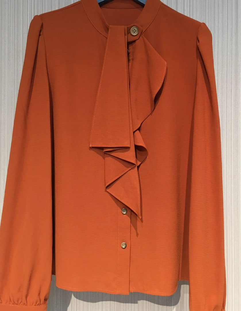 橙色衬衫1300744-2337