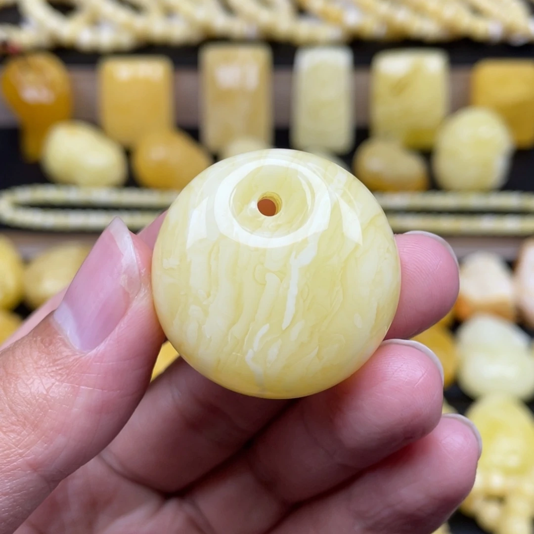 琥珀未镶嵌裸石琥珀蜜蜡