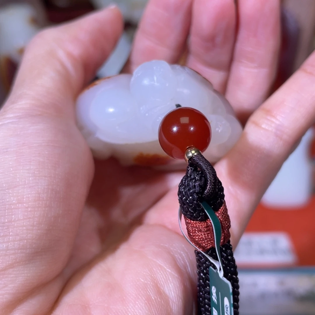 用***3和田玉未镶嵌把件