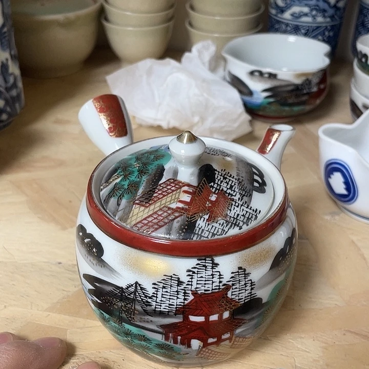 瓷片019 一人直播，看品直播间说序号