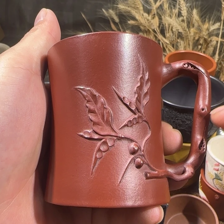 茶杯紫砂全手工紫砂主人杯