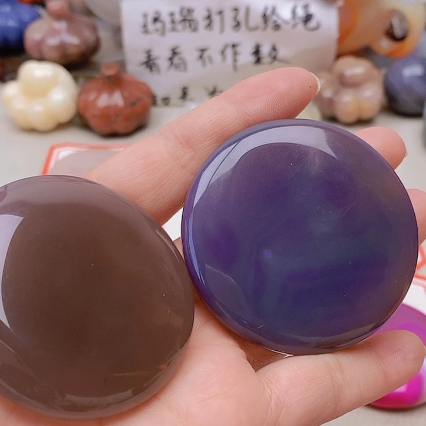 【闪购商品】未镶嵌玛瑙/玉髓珠宝半成品讨*~