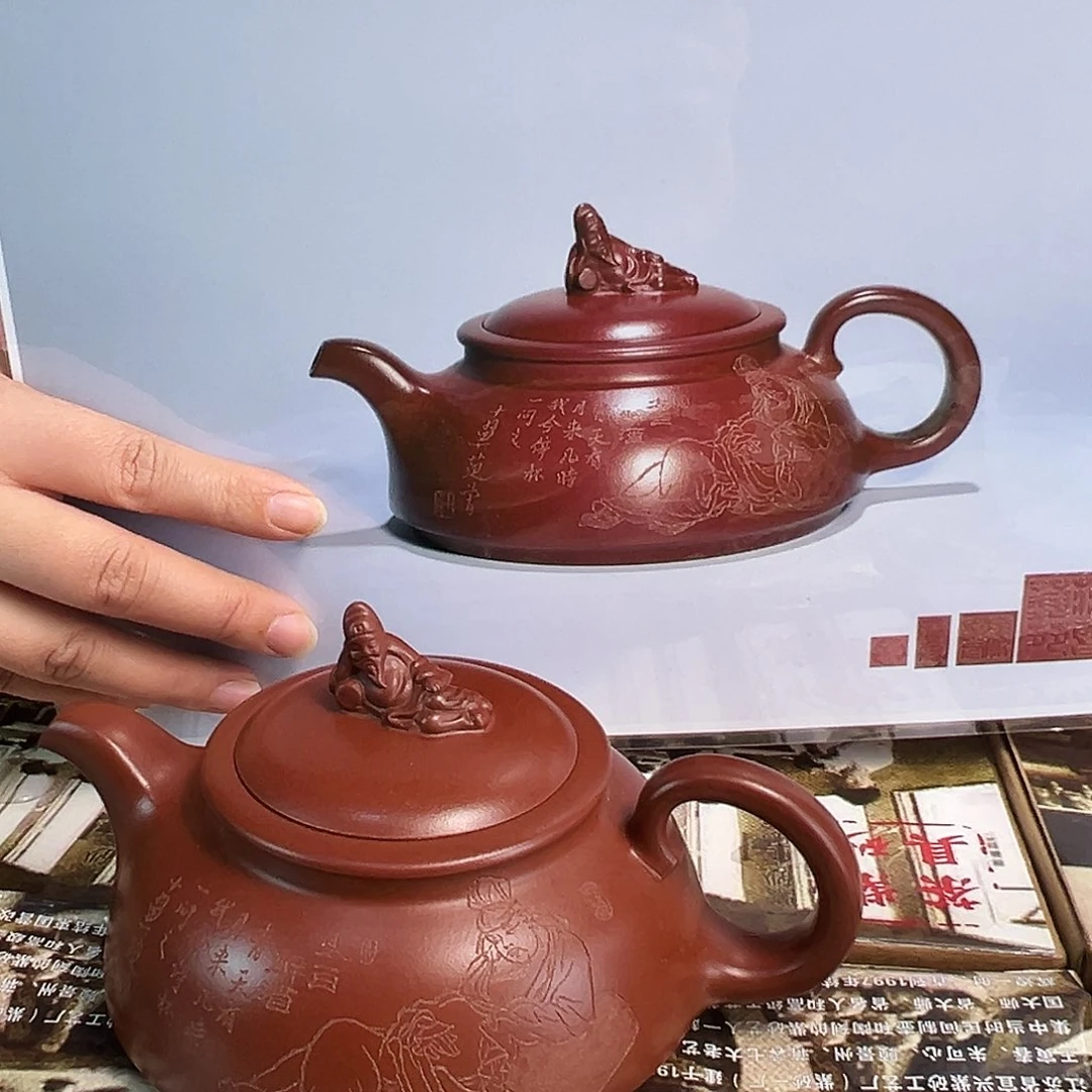 茶壶紫砂湘*龍紫砂壶手工