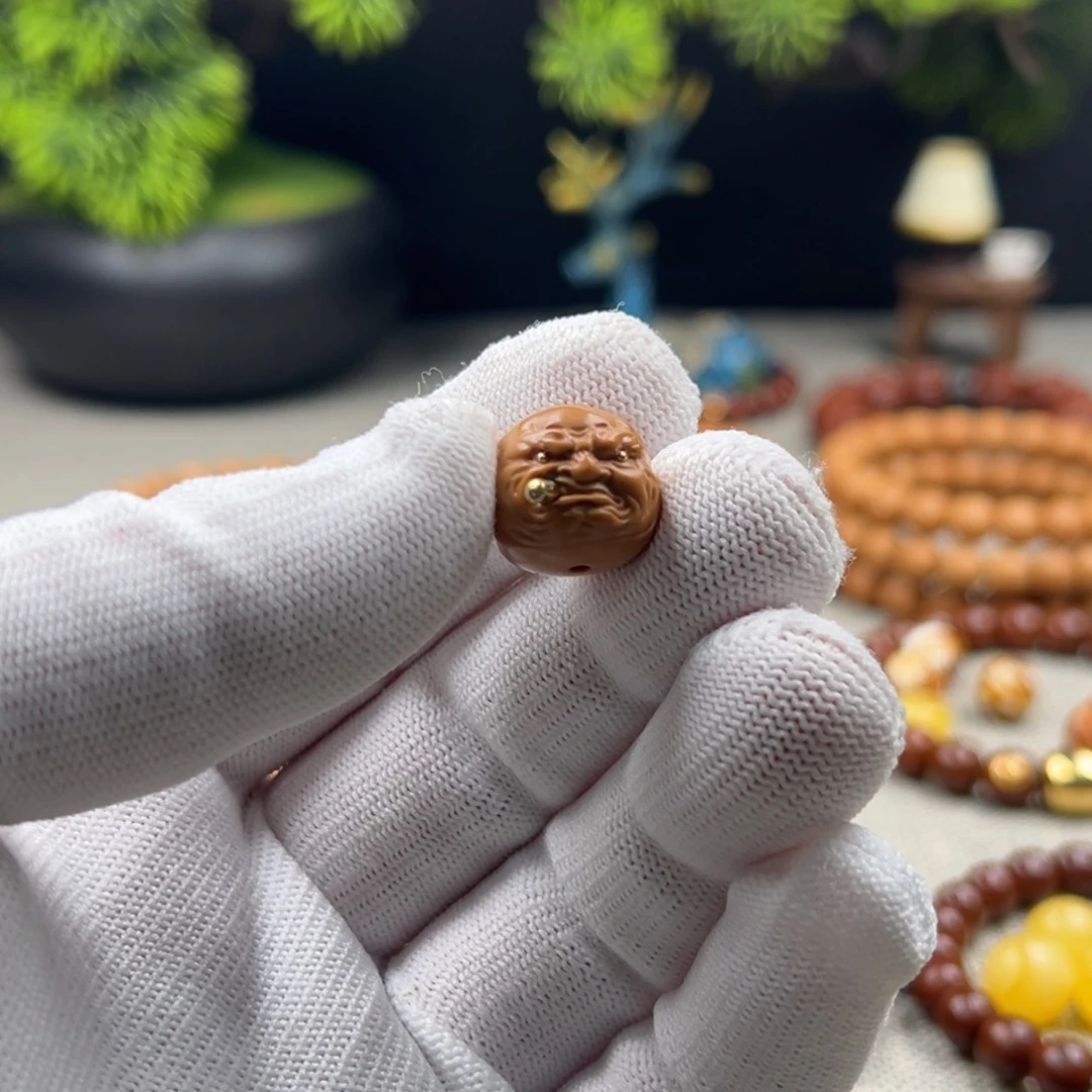 猴头核桃手串এ****配饰