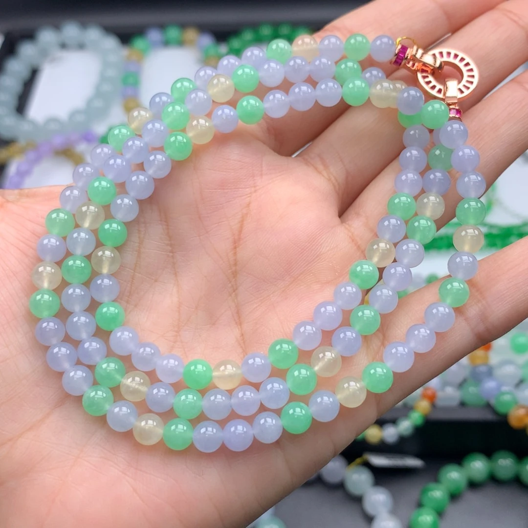 毛衣链未镶嵌翡翠