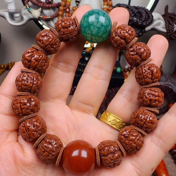 金刚菩提吊坠灭霸盘龙