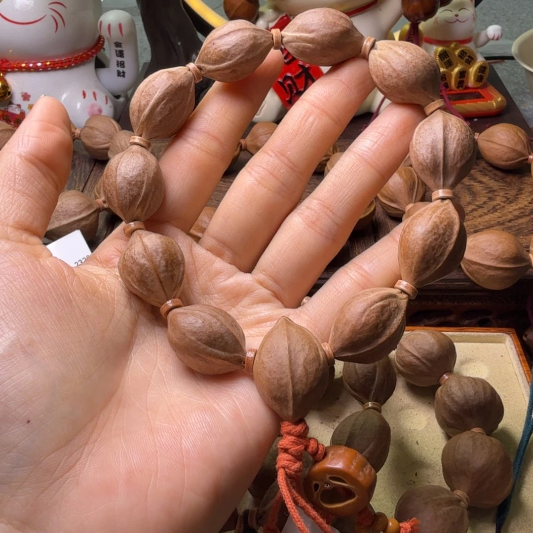 橄榄核手串/手链梅林铁核1725加三通
