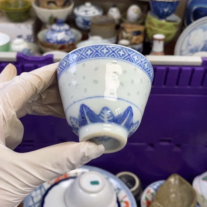 琉璃手工艺品他家瓷器真美…