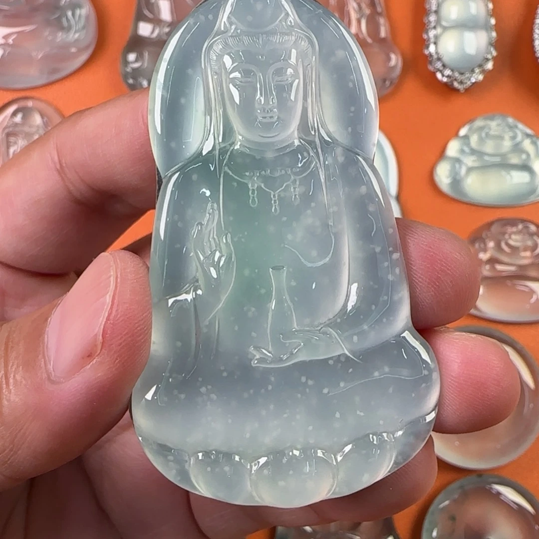 定制翡翠未镶嵌天然