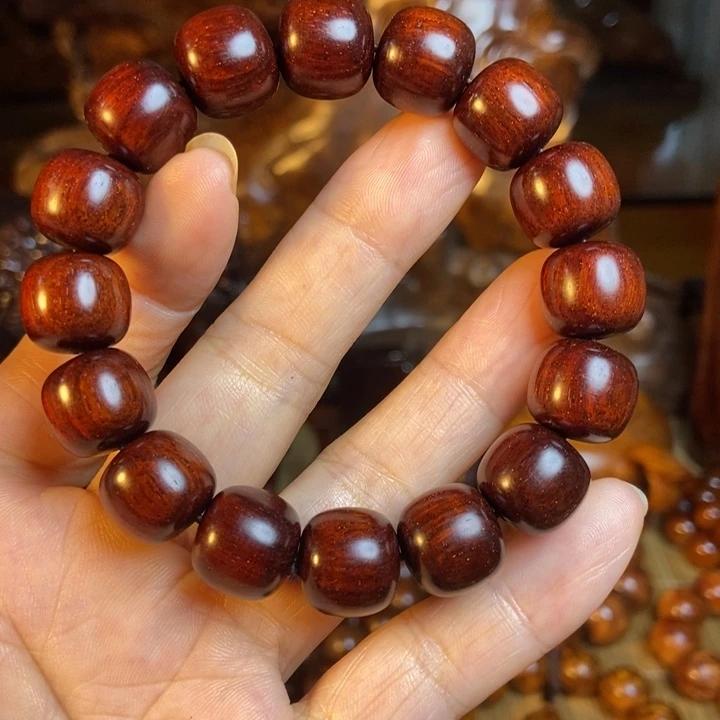 檀香紫檀（小叶紫檀）依*紫檀尺寸13*14老型珠