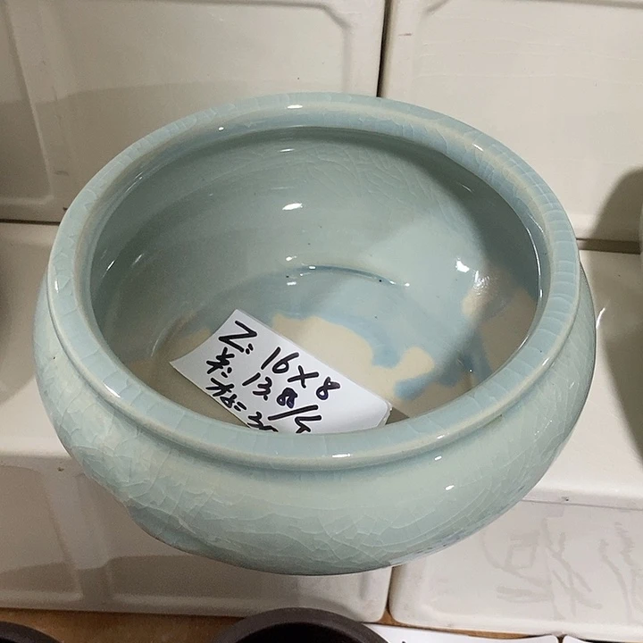 紫砂花盆多肉瑕疵盆有孔。