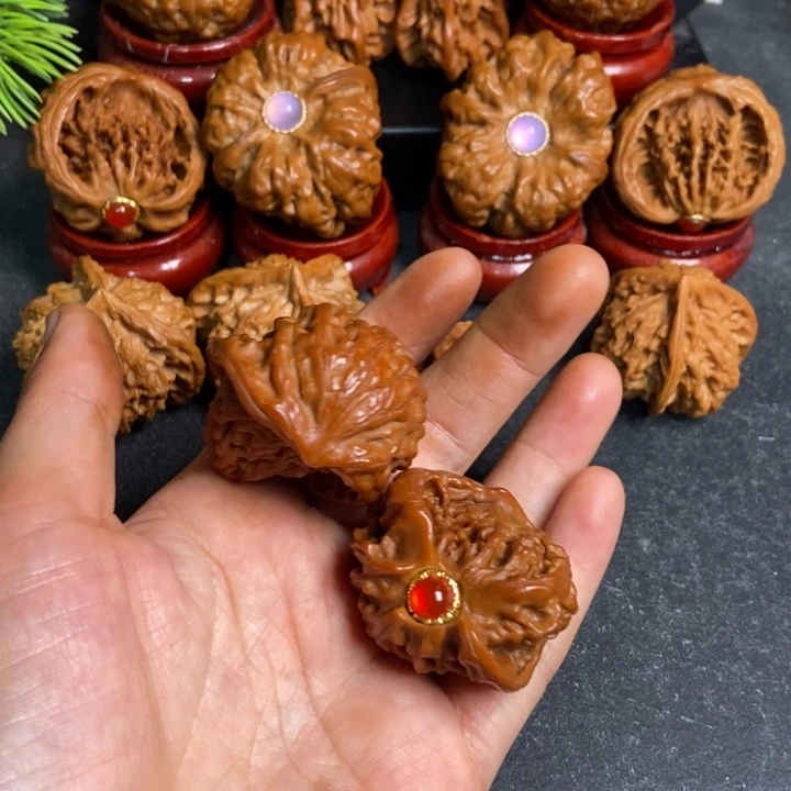 把件文玩核桃蛇蛇