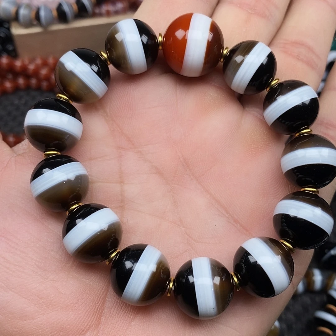 玛瑙/玉髓未镶嵌手链