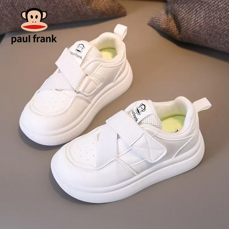paul frank/大嘴猴006春秋季儿童学生鞋魔术扣休闲舒适软底板鞋E