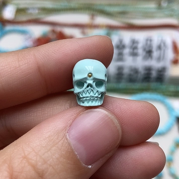 绿松石未镶嵌挂件76