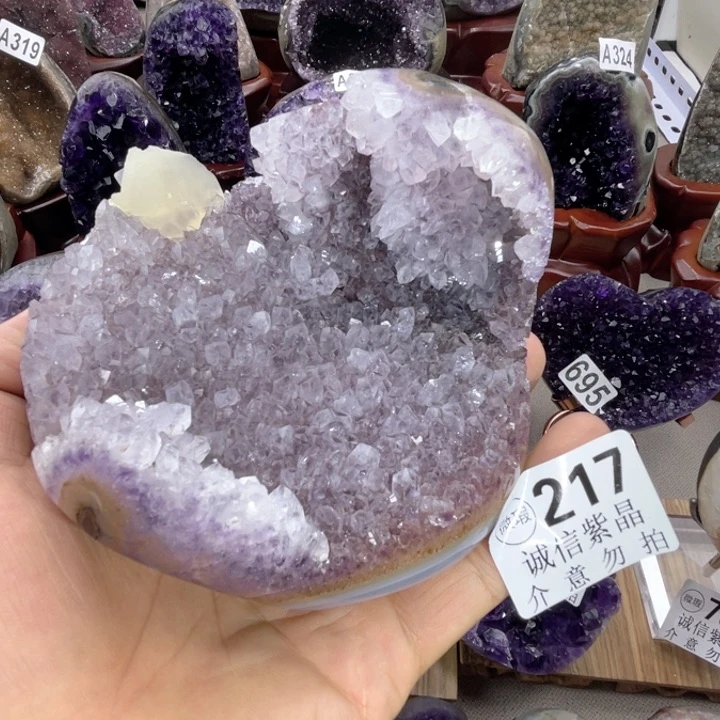 未镶嵌大型摆件（非配饰）紫晶