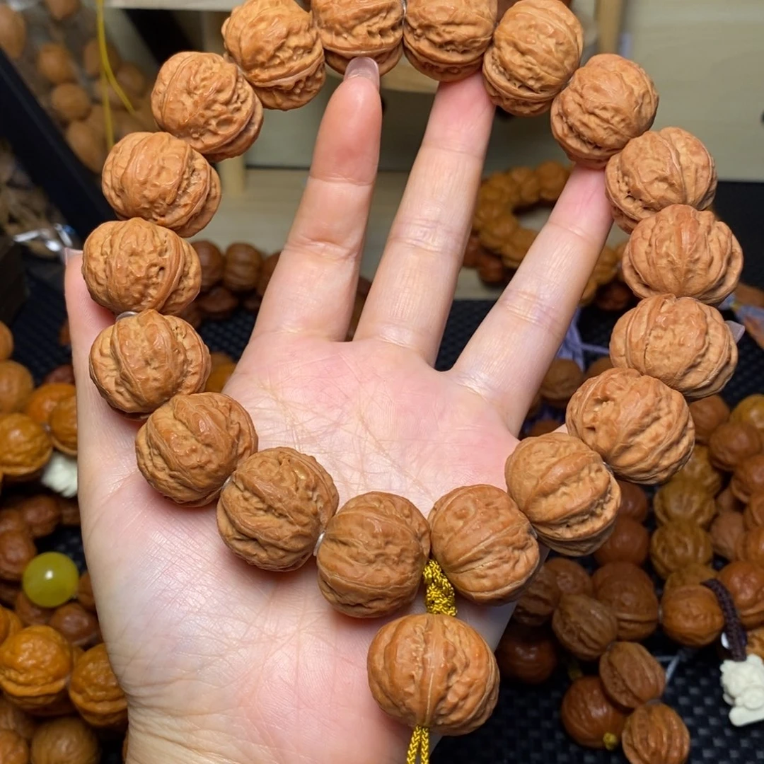三***话手串文玩核桃磨盘