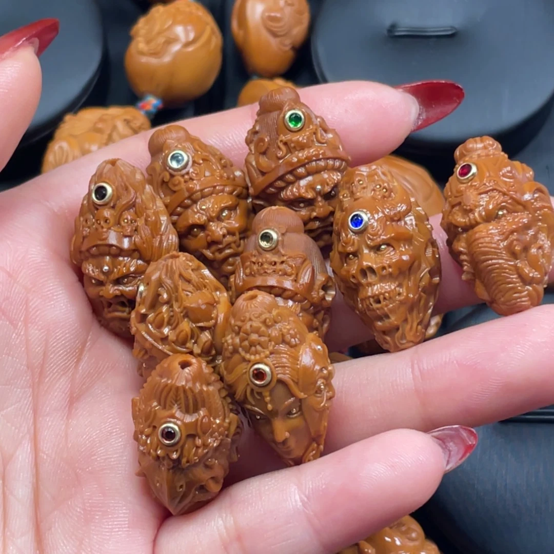 橄榄核手串/手链五色财神橄榄核