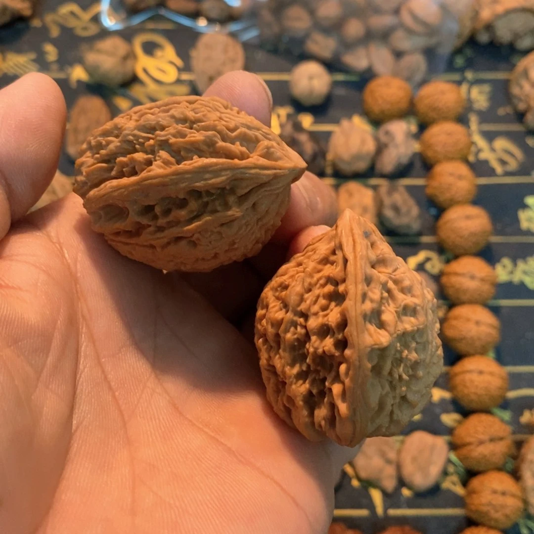 文玩麻核桃南将飞蛇