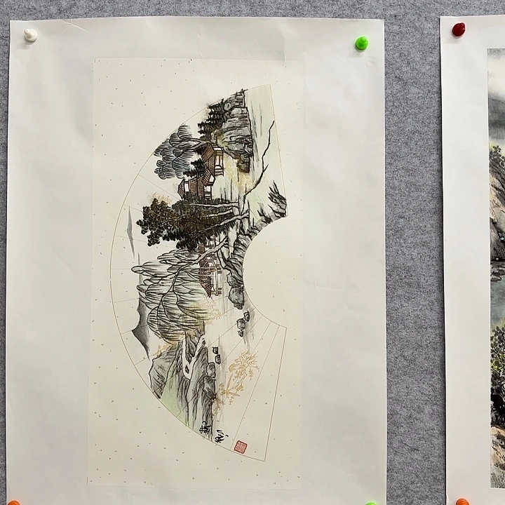 国画花鸟等多种鸟类和动物