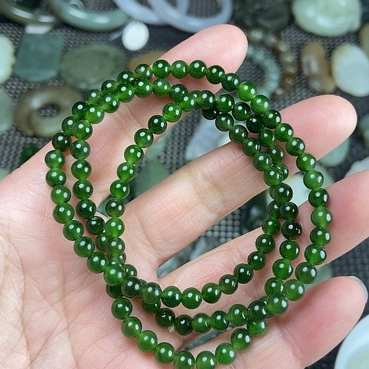 和田玉（糖玉）未镶嵌手链