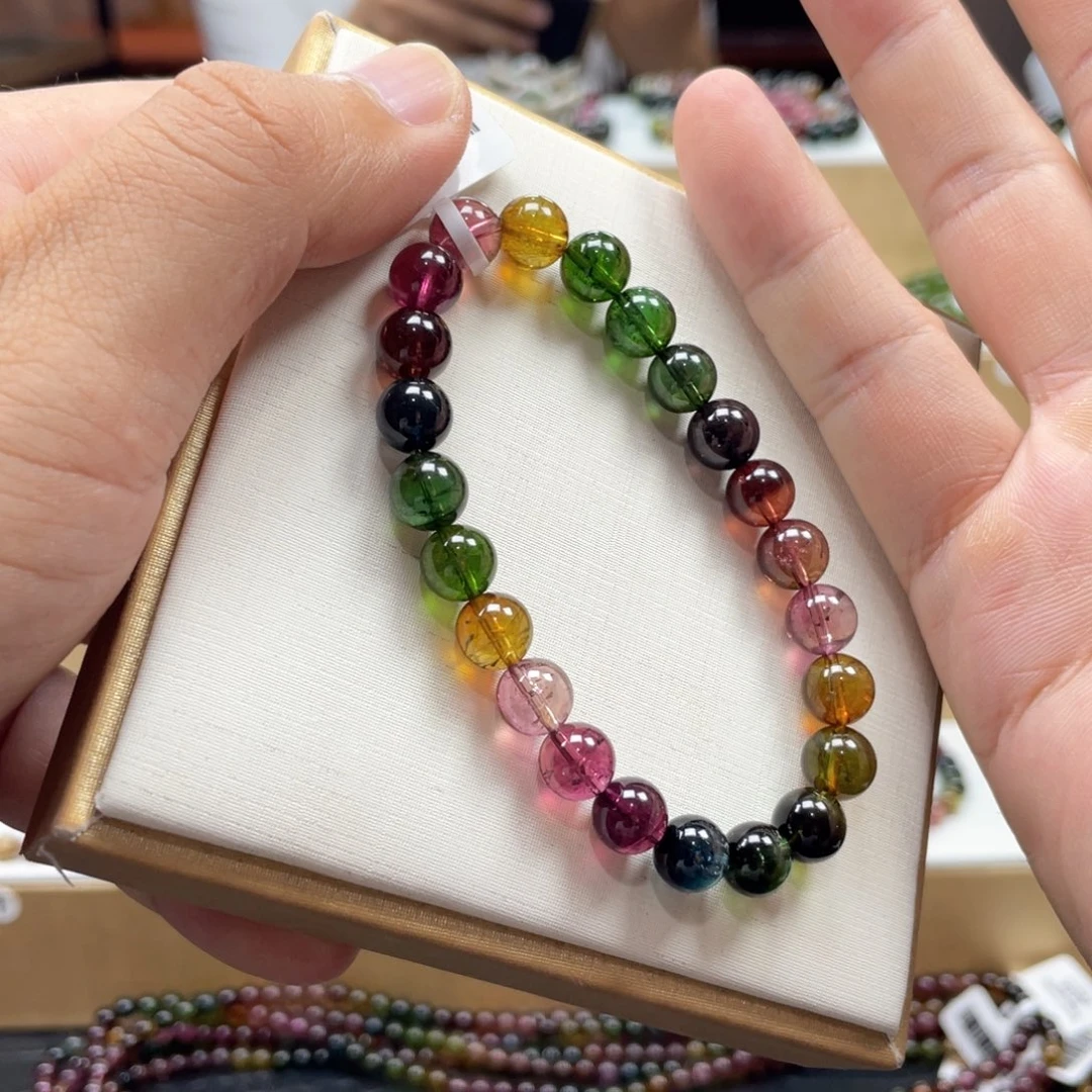 手串碧玺未镶嵌8mmmmmmmmmmm