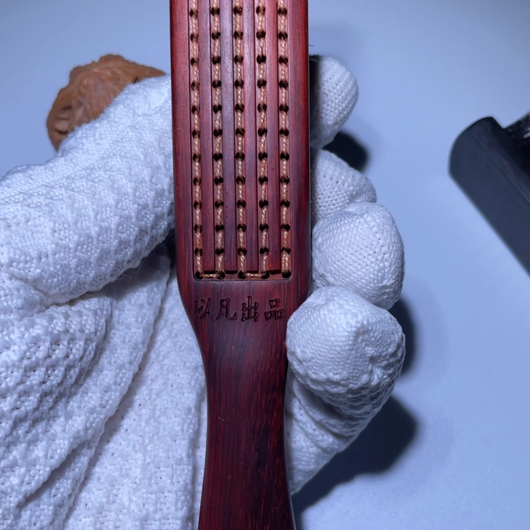 文玩核桃吊坠超硬猪鬃刷