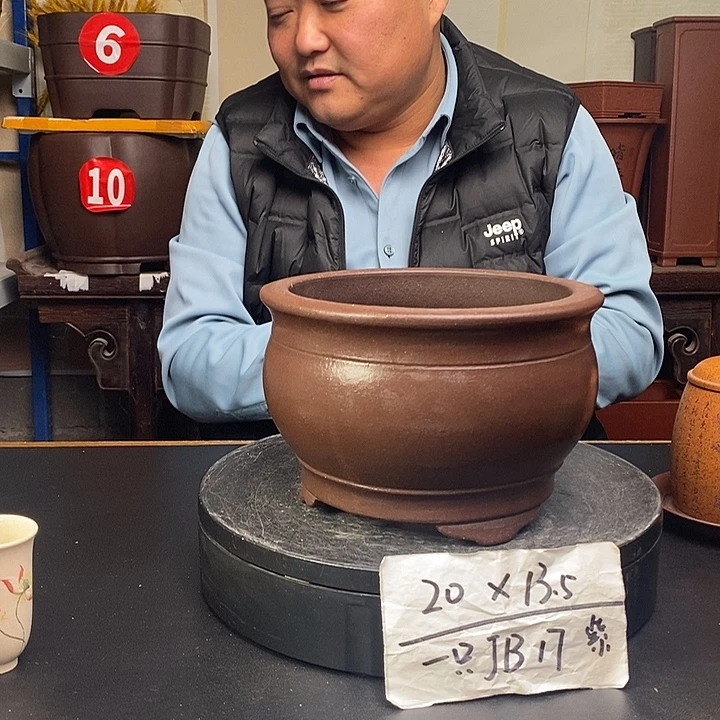 花盆紫砂货号一只