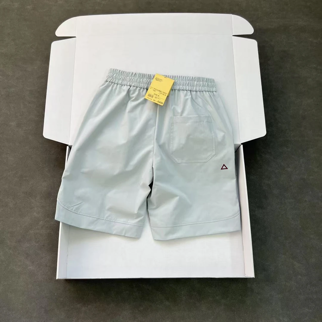 日系三角标 网格面料 男士户外休闲速干机能短裤