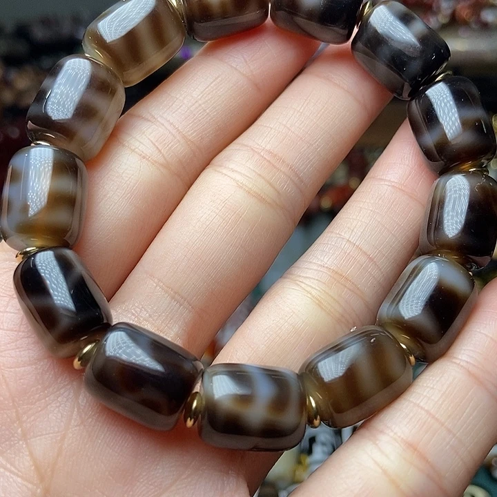 玛瑙/玉髓未镶嵌手链