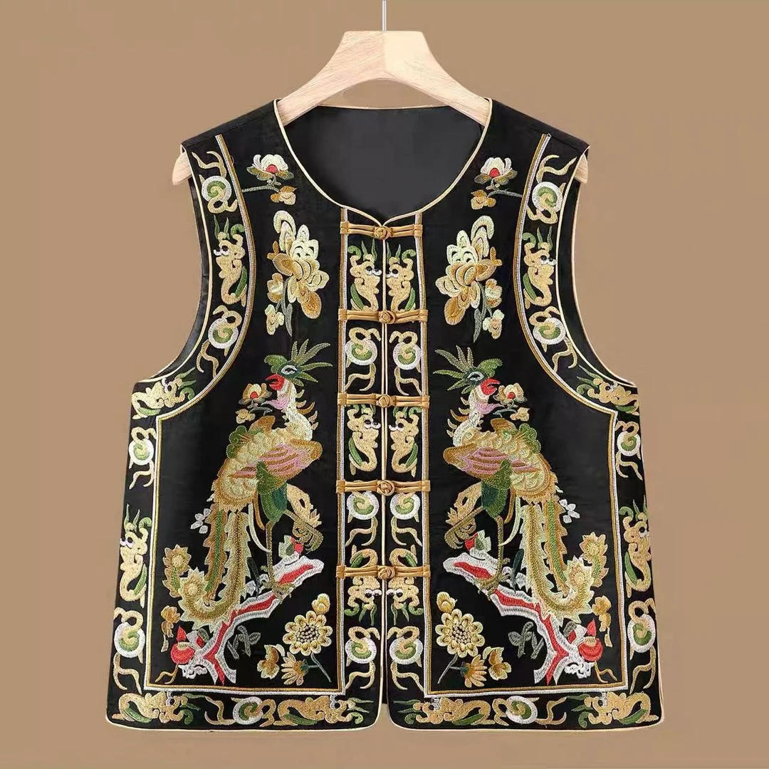 196-新中式国风女装马甲