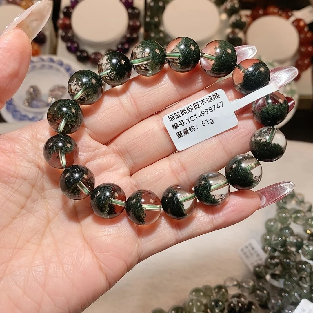 水晶手链未镶嵌～**～绿幽灵