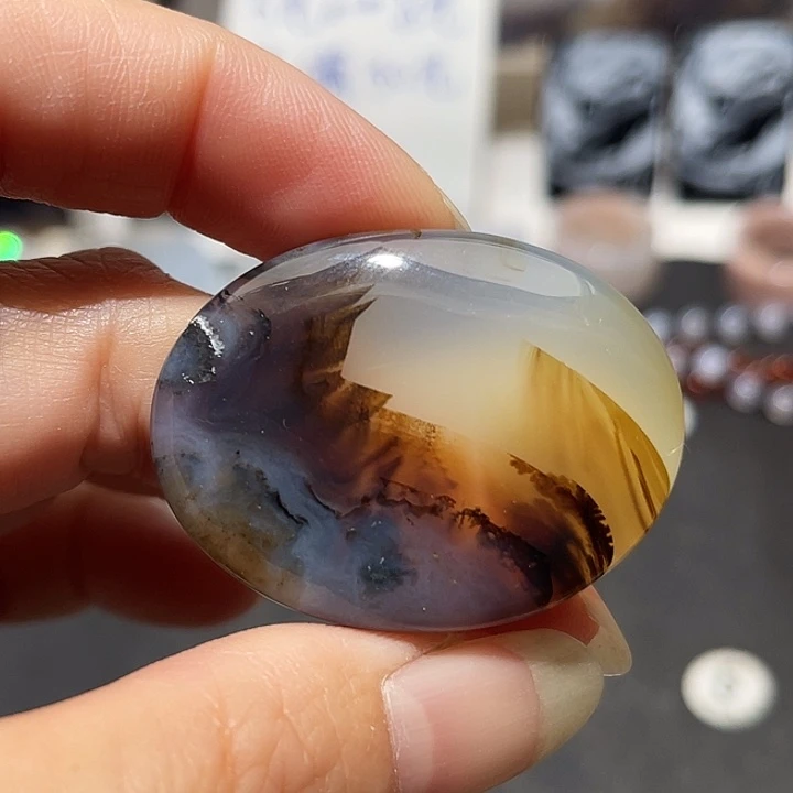 玛瑙/玉髓未镶嵌吊坠(不含链)