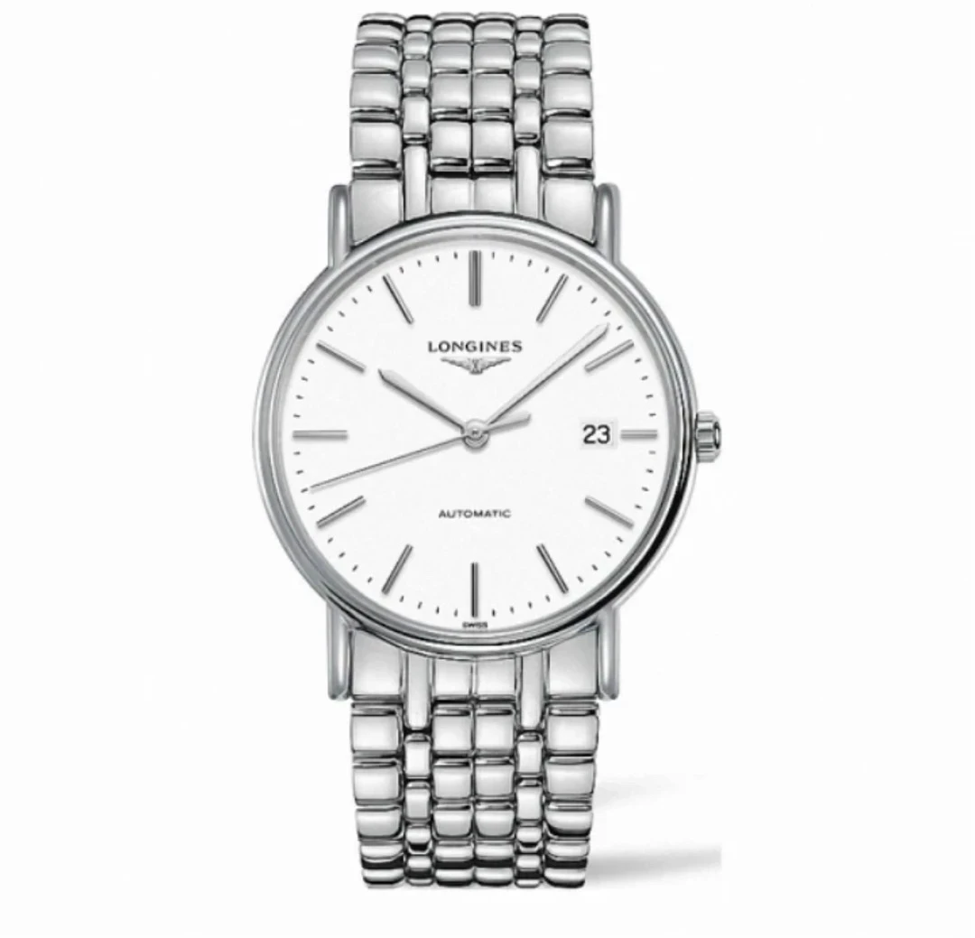 99新Longines/浪琴/瑰丽922白盘条丁/表径/名表奢侈品男士二手